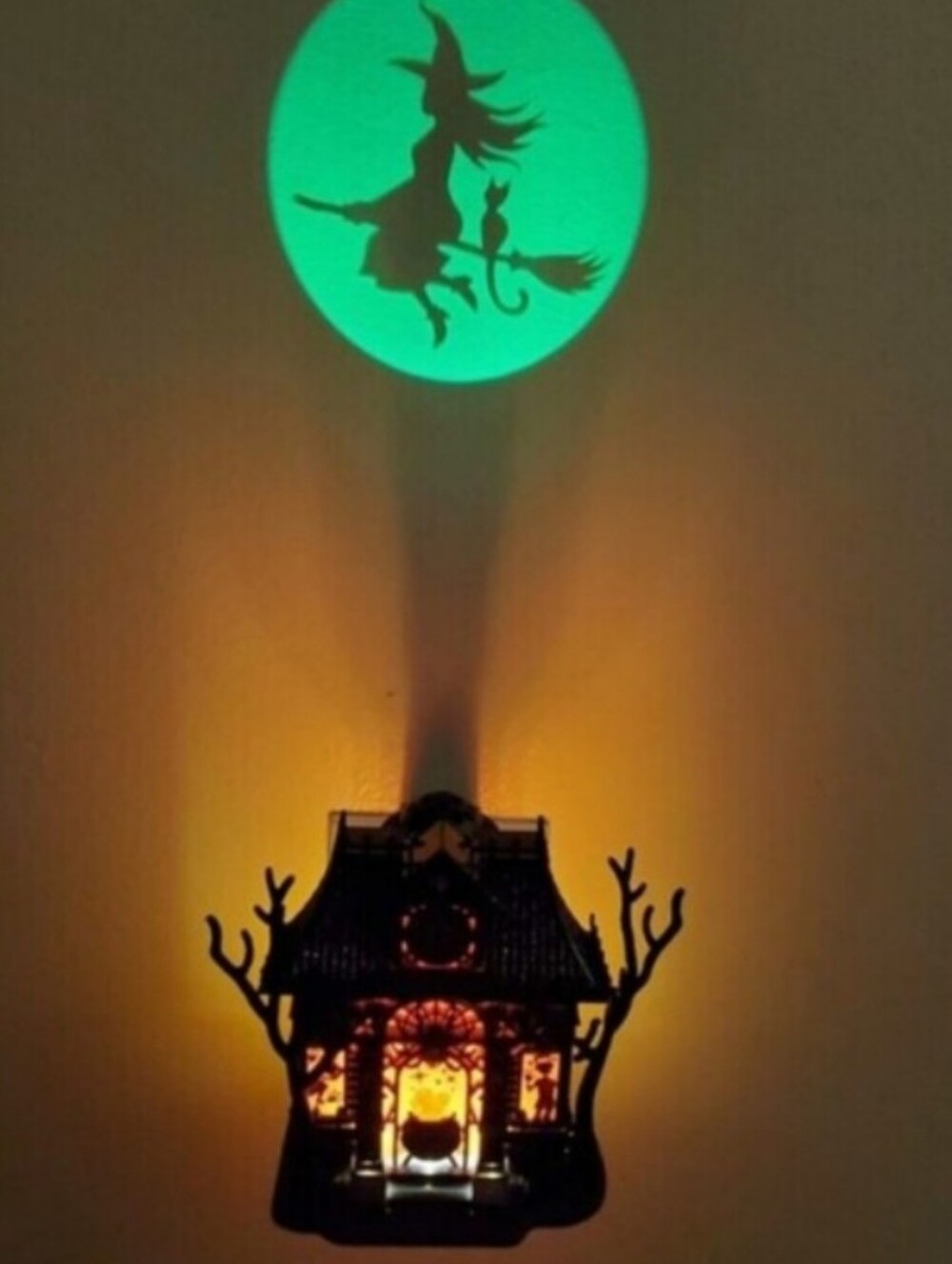 Bath & Body Works Witch's Brew Haunted House Plug Projector Nightlight Halloween